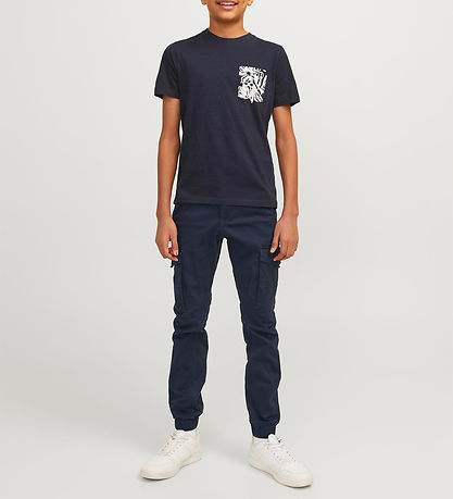 Jack & Jones Trousers - JpstPaul - Noos - Navy Blazer