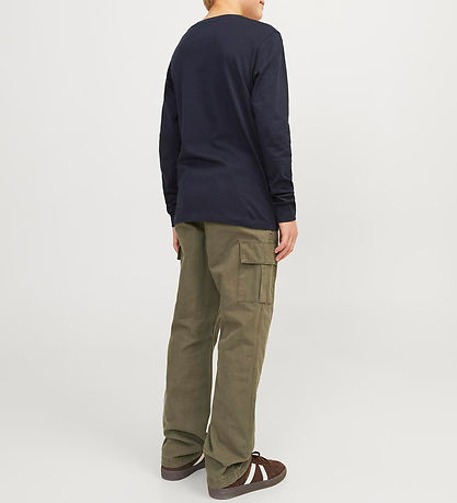 Jack & Jones Byxor - Last - Noos - JPStkane - Olive Natt