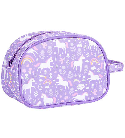 A Little Lovely Company Toiletry Bag - Unicorn Dreams