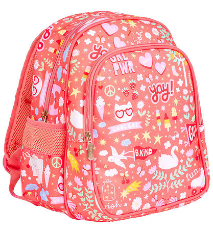 A Little Lovely Company Preschool Backpack w. Thermal pocket - F