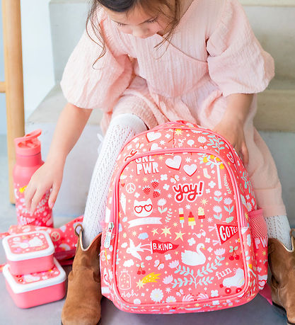 A Little Lovely Company Preschool Backpack w. Thermal pocket - F