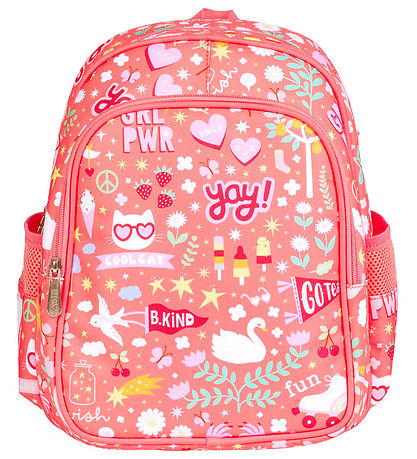 A Little Lovely Company Preschool Backpack w. Thermal pocket - F