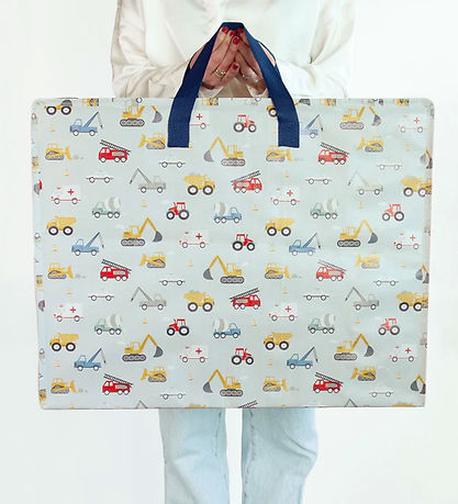 A Little Lovely Company Storage Bag - 58x26x46 cm - Vehicles
