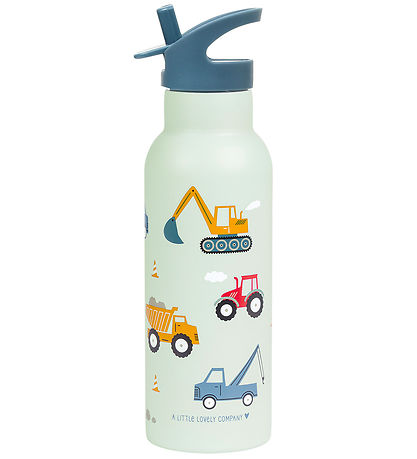 A Little Lovely Company Water Bottle - 500 mL - Vehicles