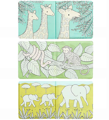 A Little Lovely Company Bath Book - Color changing - Savanna Fre