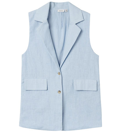 Name It Weste - NkfFalinnen - Chambray Blue