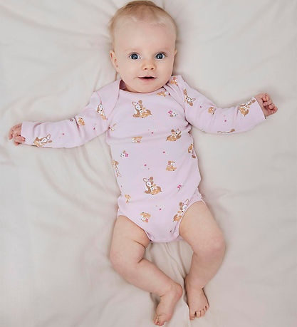 Name It Bodysuit L/æ - Noos - NbfBody - 3-Pack - Ibis Rose