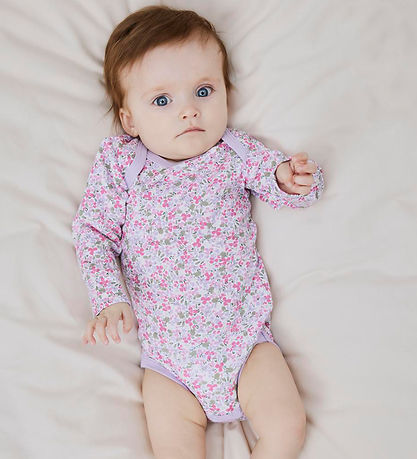 Name It Bodysuit L/æ - Noos - NbfBody - 3-Pack - Pastel Lilac
