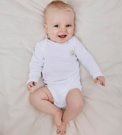 Name It Bodysuit L/æ - Noos - NbnBody - 3-Pack - Oxford Tan