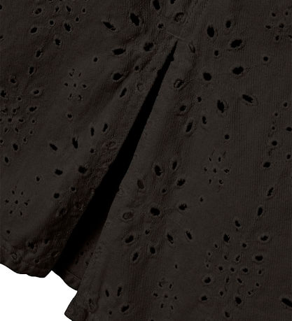 Name It Pils - Twill - NkfNinna - Svart M. Mynsturprjón