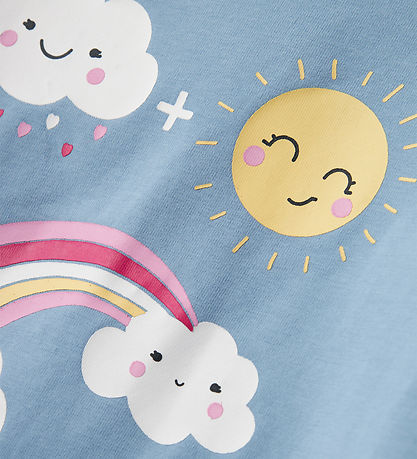 Name It Blouse - NmfVix - Endless Sky/Sky - Sun Duck Rainbow