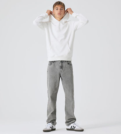 LMTD Jeans - NlmNeizza - Light Grey Gallaefni/Stonewash
