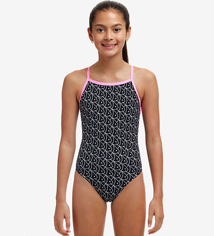 Maillot de Bain Funkita - Dos en diamant - UV50+ - Summer Fish
