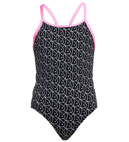 Maillot de Bain Funkita - Dos en diamant - UV50+ - Summer Fish