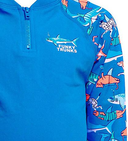 Funkita Sundbolur - Zippy útbrot - UV50+ - Fín sund