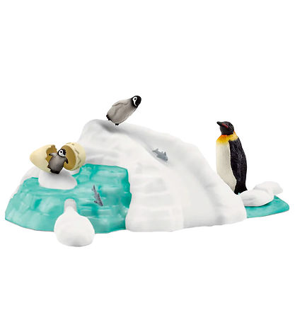 Schleich Wild Life - 24x23x9.3 cm - Penguin Family fun 42661