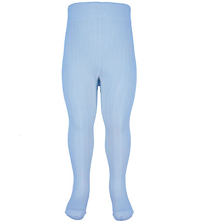 Joha Tights - Rib - Wool - Blue