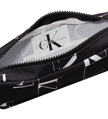 Calvin Klein Pennenzak - City Raster - Zwart m. Wit