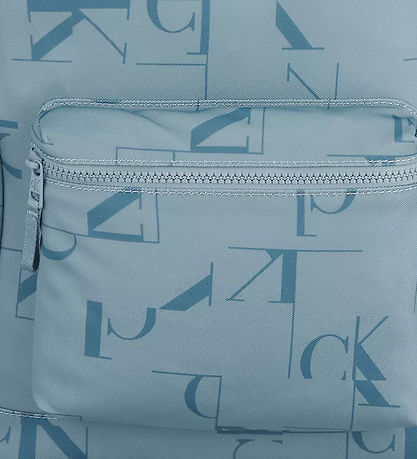 Calvin Klein Rucksack - City Grid - Faded Denim/Blau