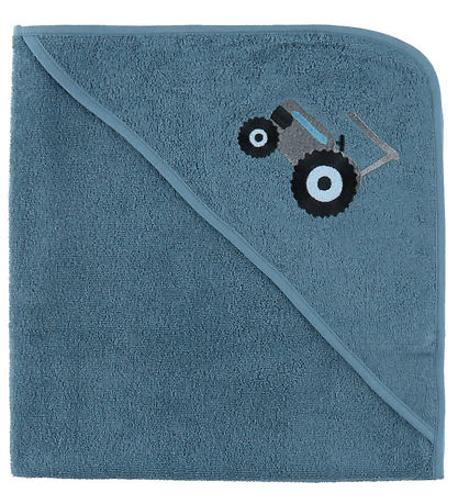 Nørgaard Madsen Barnahandklæði - 75x75 cm - Medium Blue M. Trakt