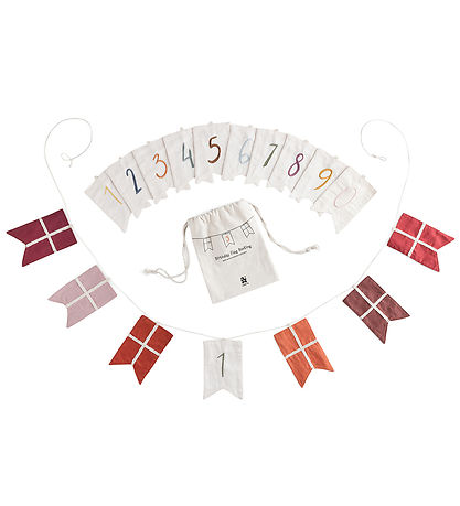 Sebra Bunting Banner - 160 cm - Numbers