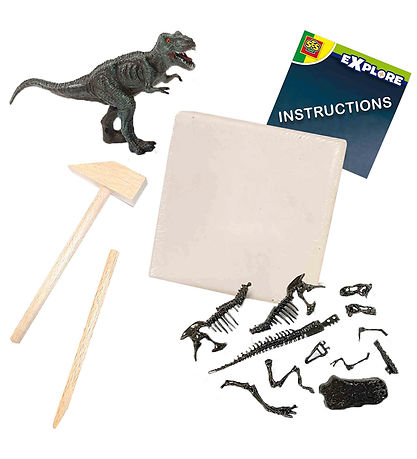 SES Creative Utgrävning - Utforska - T-Rex och skelett