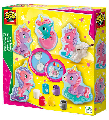 SES Creative - Cast & Paint - Unicorn FoalL