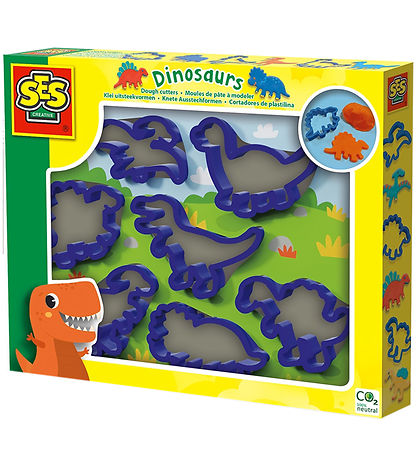 SES Creative Play Dough Cutters - Dinosaurs
