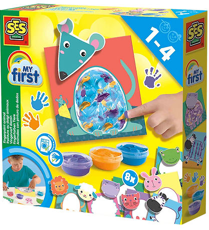SES Creative - Fyrstu Fingramálning mín - Dýr
