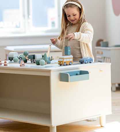 Flexa Speeltafel - Play - Warm Grey/Birch Multiplex