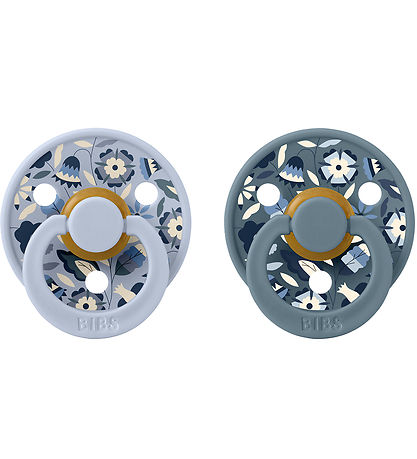 BIBS X Liberty Colour Schnuller - 2er-Pack - Gr. 2 - Rund - Dust