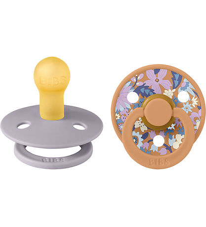 BIBS X Liberty Colour Schnuller - 2er-Pack - Gr. 2 - Rund - Pump