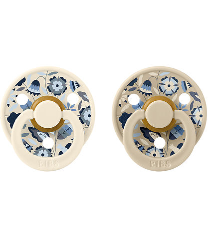 BIBS X Liberty Colour Pacifiers - 2-Pack - Size 1 - Round - Ivor