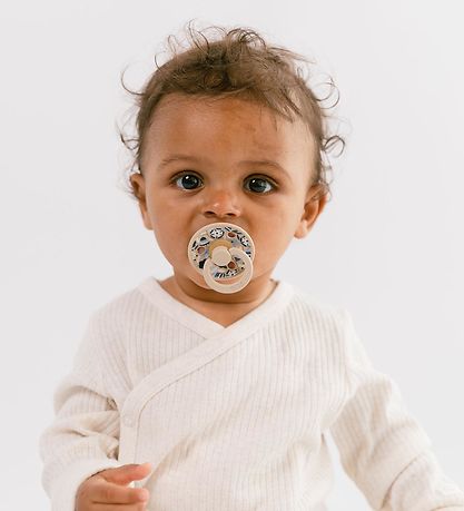 BIBS X Liberty Colour Pacifiers - 2-Pack - Size 1 - Round - Ivor