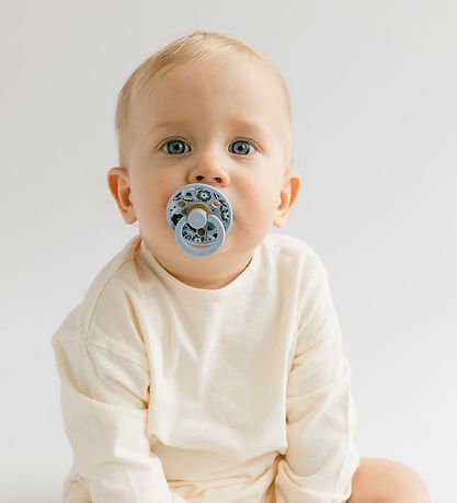 BIBS X Liberty Colour Schnuller - 2er-Pack - Gr. 1 - Rund - Dust