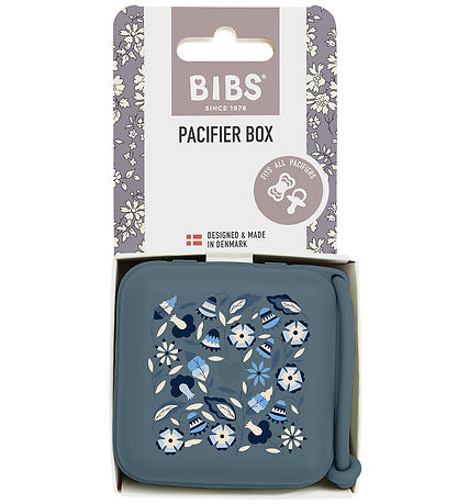 BIBS X Liberty Pacifier box - 7x5 cm - Petrol