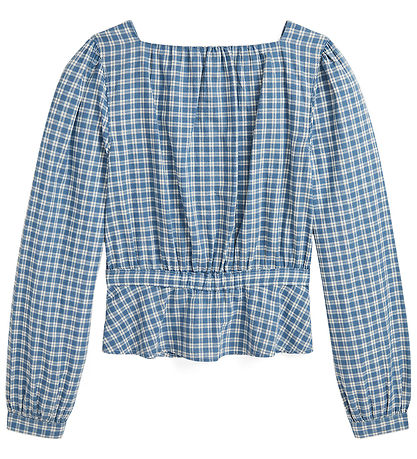 Polo Ralph Lauren Skyrtublússa - Hemingway - Rykugt Blá/Hvít köf
