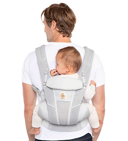 Ergobaby Burðarpoki - Omni Breeze - 1 in Airflow - Pearl Grey