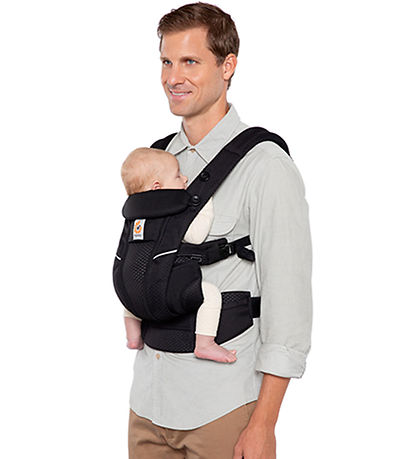 Ergobaby Burðarpoki - Omni Breeze - 1 in Airflow - Onyx Black