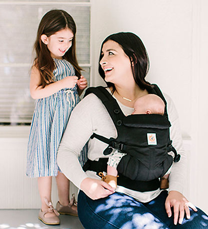 Ergobaby Burðarpoki - Omni 360 - Bómull - Hreint Black