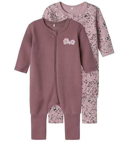 Name It Schlafanzug - Noos - NbfNightsuit - 2er-Pack - Grape Sha