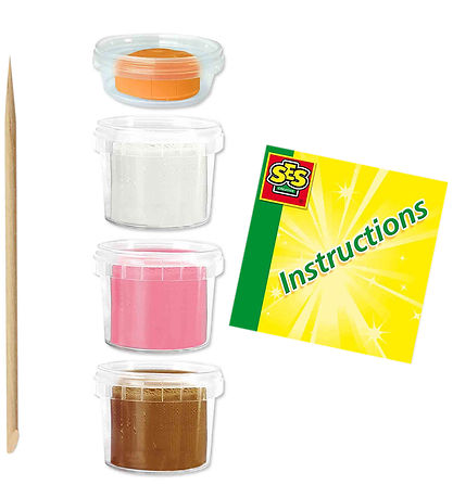 SES Creative Leklera - 3x90gr/1x40g - FunDo Bondgårdsdjur