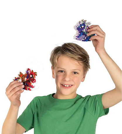 SES Creative Perlen - Bügelperlen - 1800 st. - 3D Drache