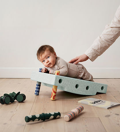 MODU Baby Motorik set - 10 Parts - Ocean Mint/Forest Green