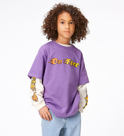 Molo Stuttermabolur - Rodney - Purple Ský