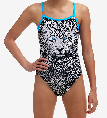 Funkita Badeanzug - Single Strap - UV50+ - White Walker