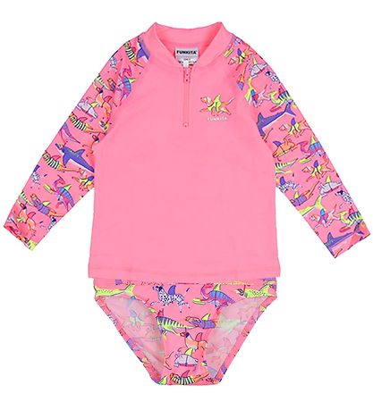 Funkita Uimapuvut - 2 osaa - Pirteä - UV50+ - Laihempi Lane