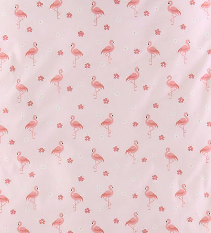Nørgaard Madsens Rúmföt - Junior - Bleikt M. Flamingo/Blóm
