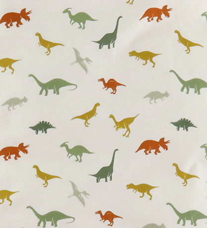 Nørgaard Madsens Sängkläder - Vuxen - Vit m. Dino
