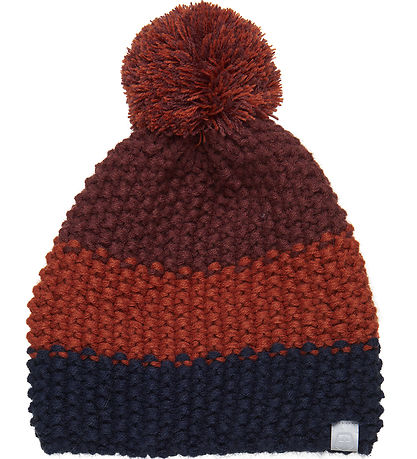 Color Kids Beanie - Knitted - Potter's Clay/Black/Brown
